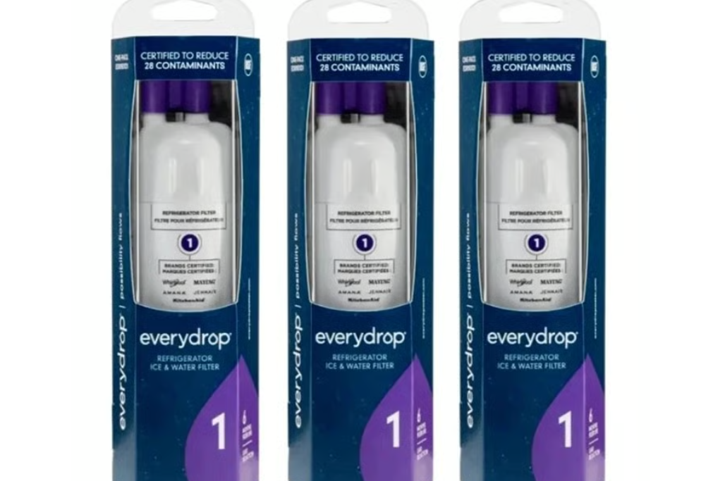 everydrop Refrigerator Whirlpool water Filter 1, EDR1RXD1 (3 Pack) Orignal
