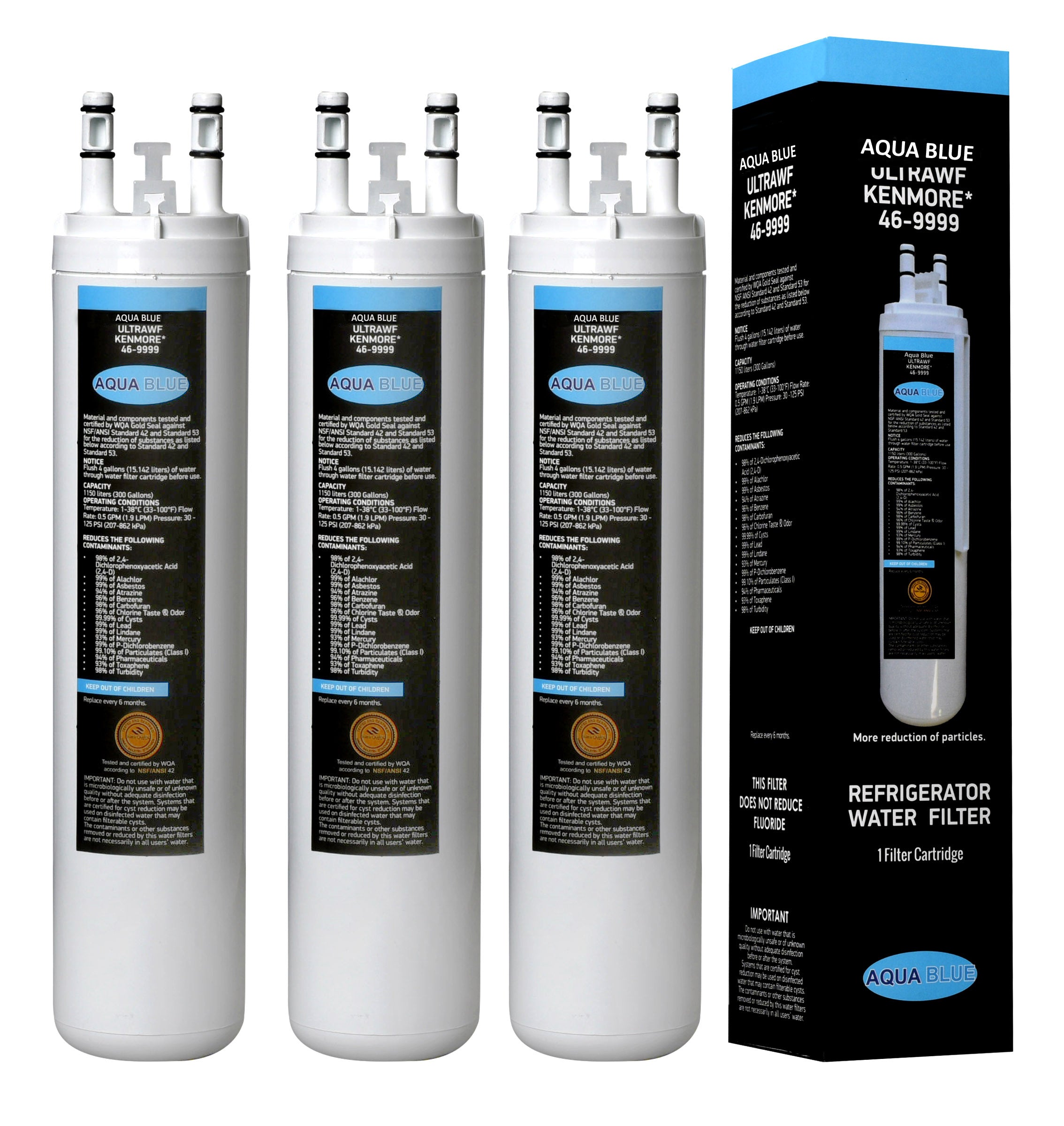 Water Filter for FGHS2631PF4A Refrigerator   (3 Pack)